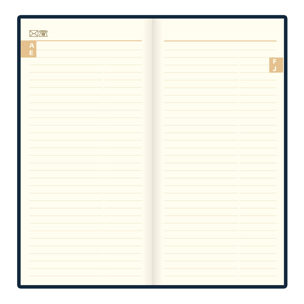Letts Slim Weekly Planner, Signature, 2027 Blue 27-C38SUBE#color_blue
