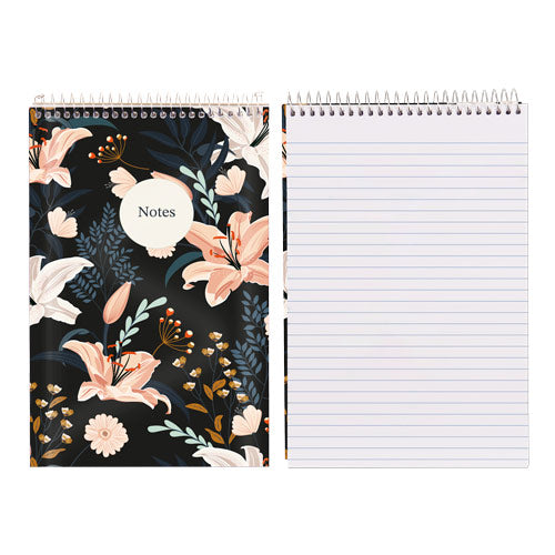 XTREME White Steno Pad, 6" x 9.5"#color_lily-afterglow