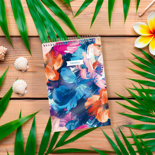 XTREME White Steno Pad, 6" x 9.5"#color_tropical