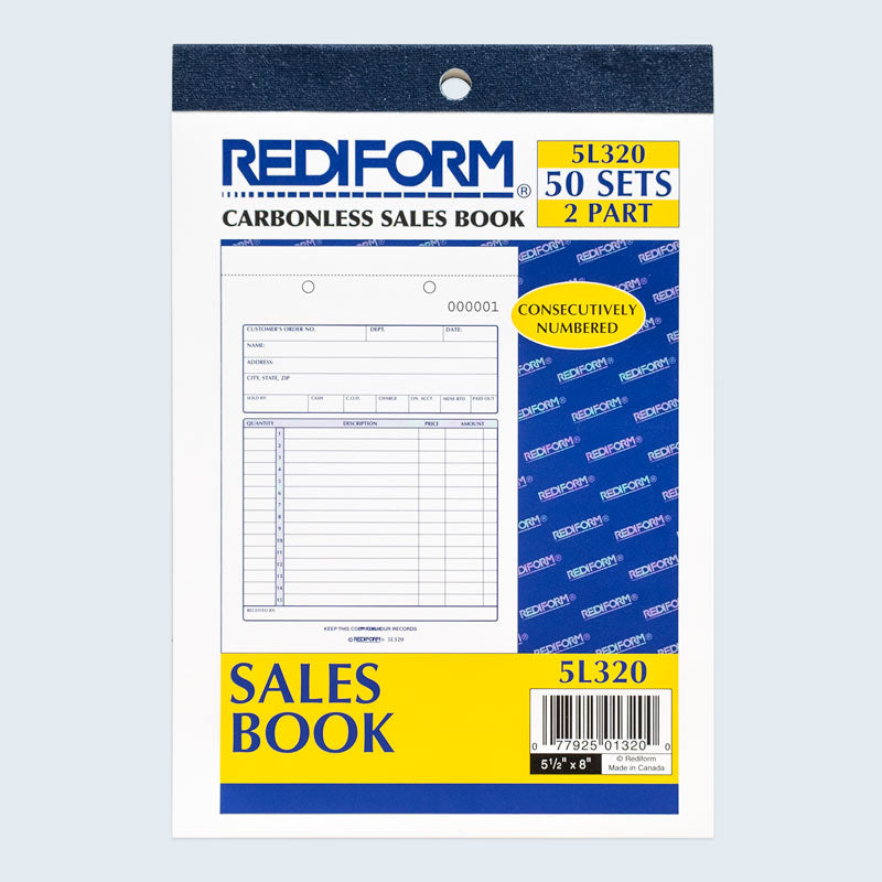 Sales Book 5L320