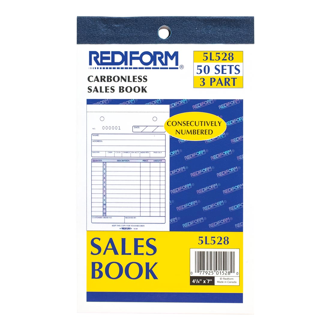 Sales Book 5L528