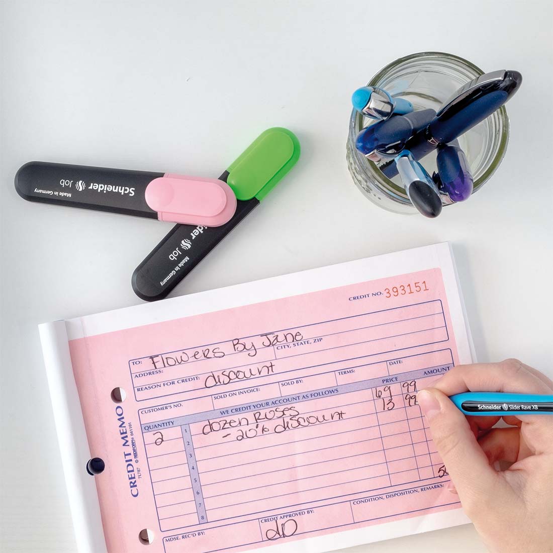 Credit Memo Book 7L787
