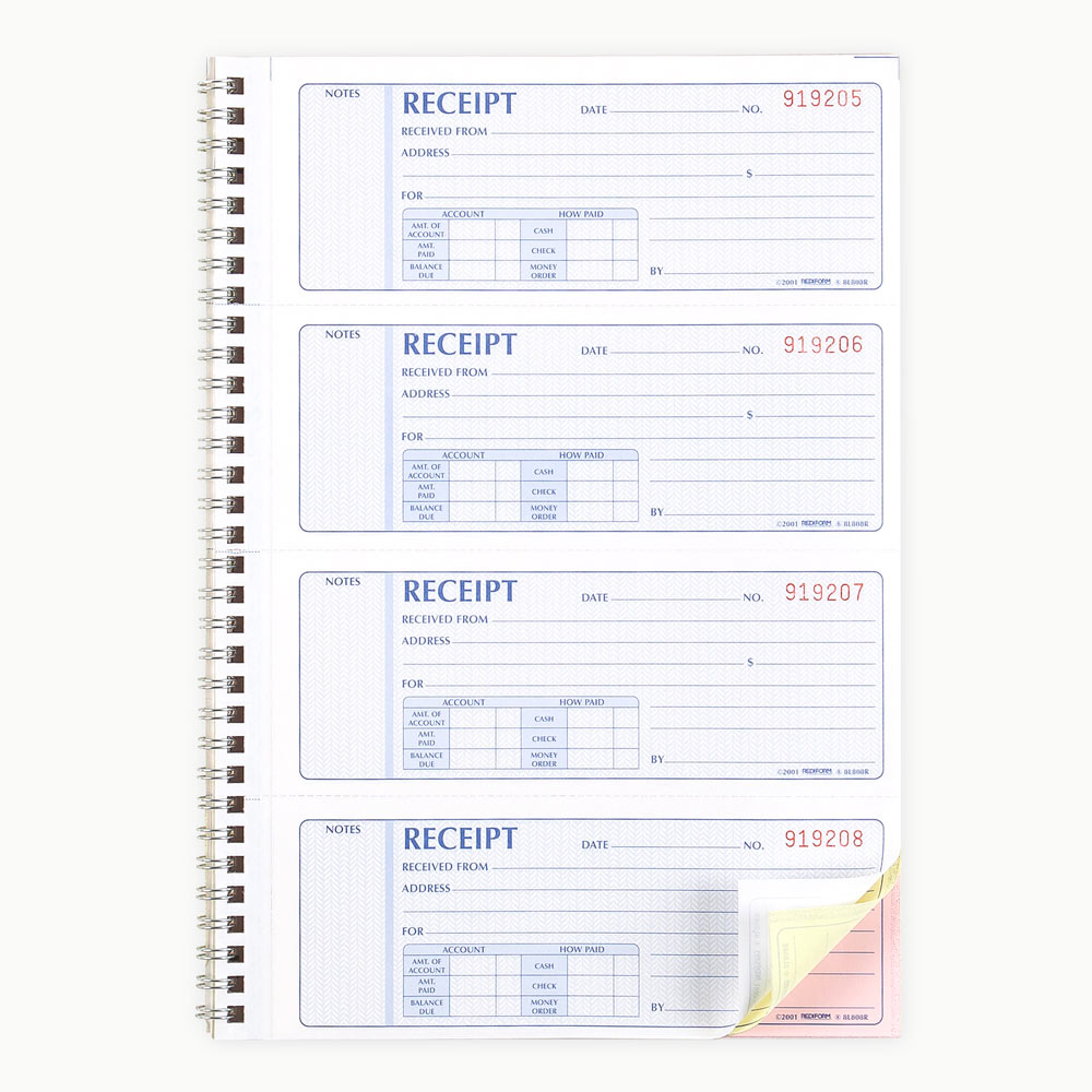 Formguard Money Receipt Book 8L808R