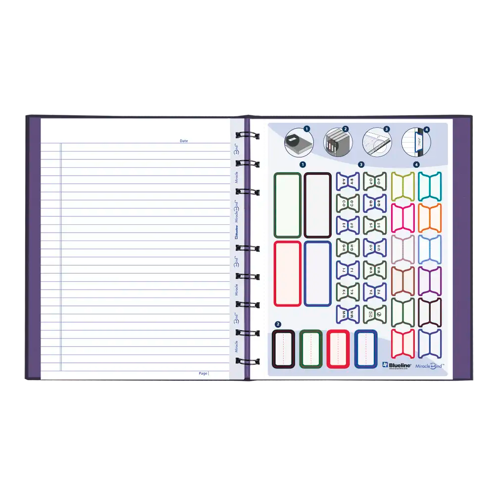 MiracleBind Notebook#color_purple