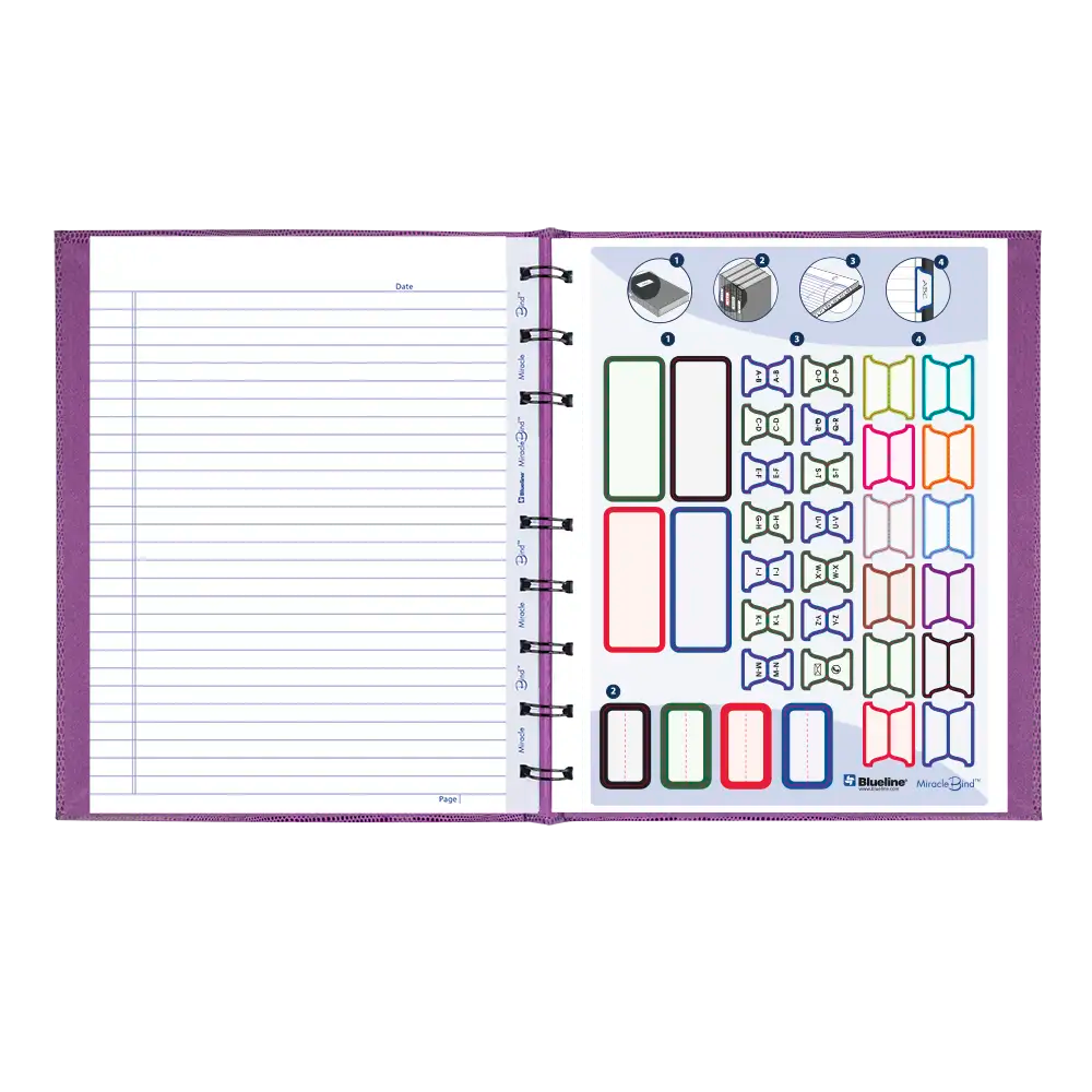 MiracleBind Notebook#color_dark-raspberry
