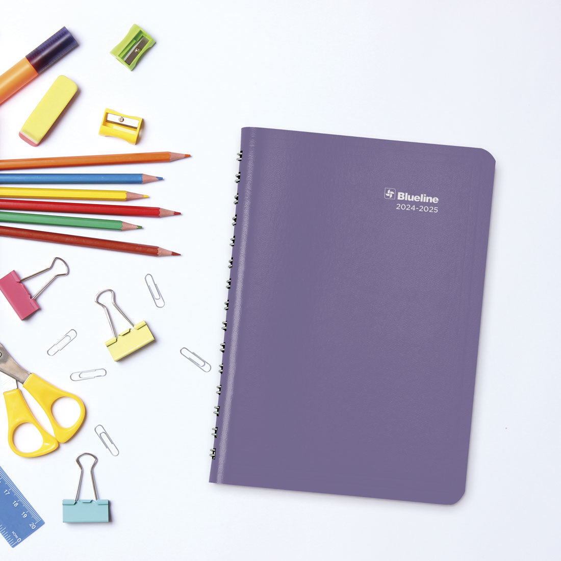 Academic Daily Planner 2024-2025, English, CA201F#color_dusty-purple