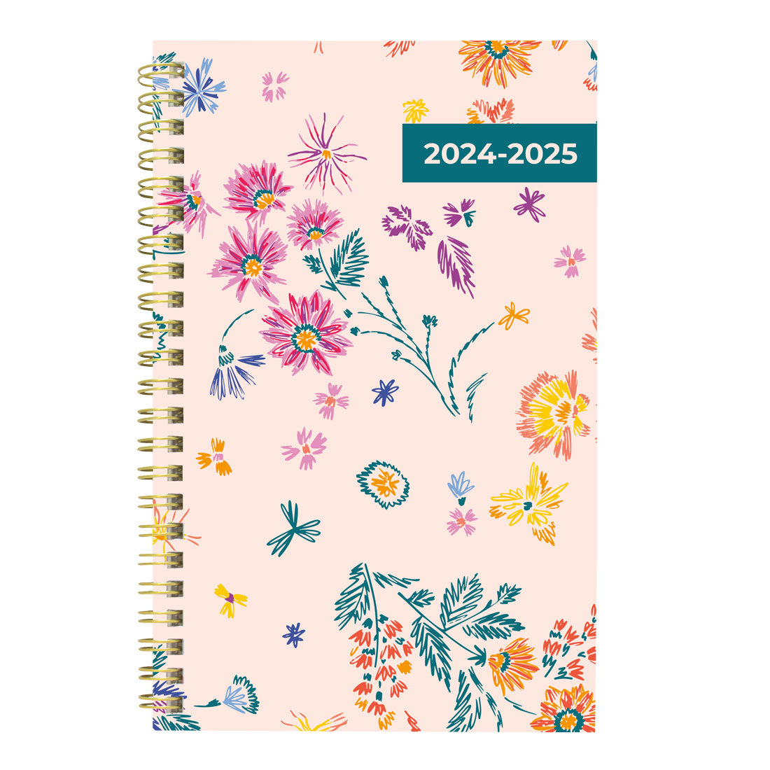 Academic Weekly Planner Foliage 2024-2025, English, CA114PI#color_foliage-pink