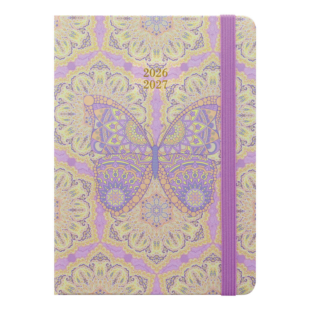 Paisley Academic Weekly Planner, A6, 2026 - 2027 - Multilingual (27-030851, 27-031137, 27-030850, 27-031136)