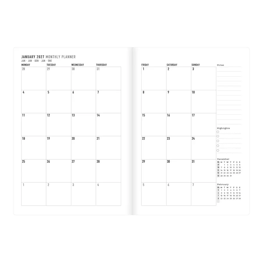 Letts A5 Weekly Planner, Essence, 2027 Teal 27-082633#color_essence-teal
