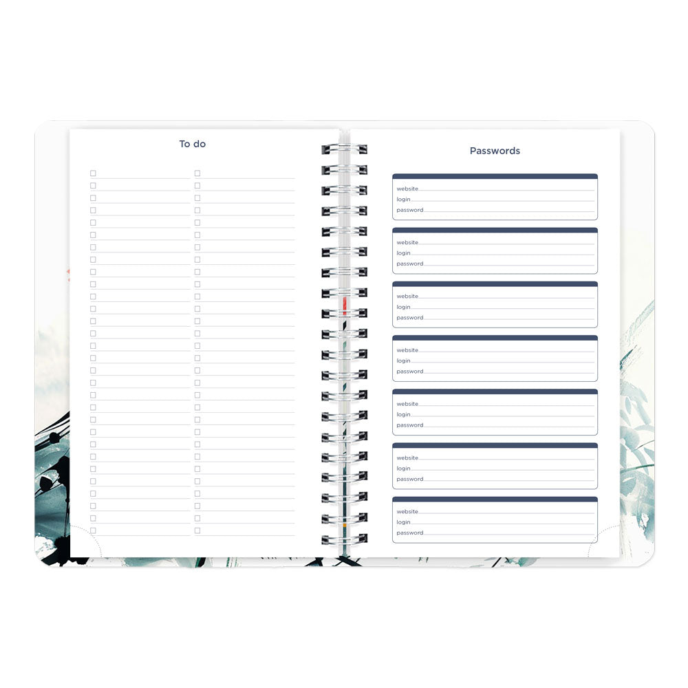 Blueline Dramatic Floral Weekly/Monthly Planner, 2027 C101G.01-27