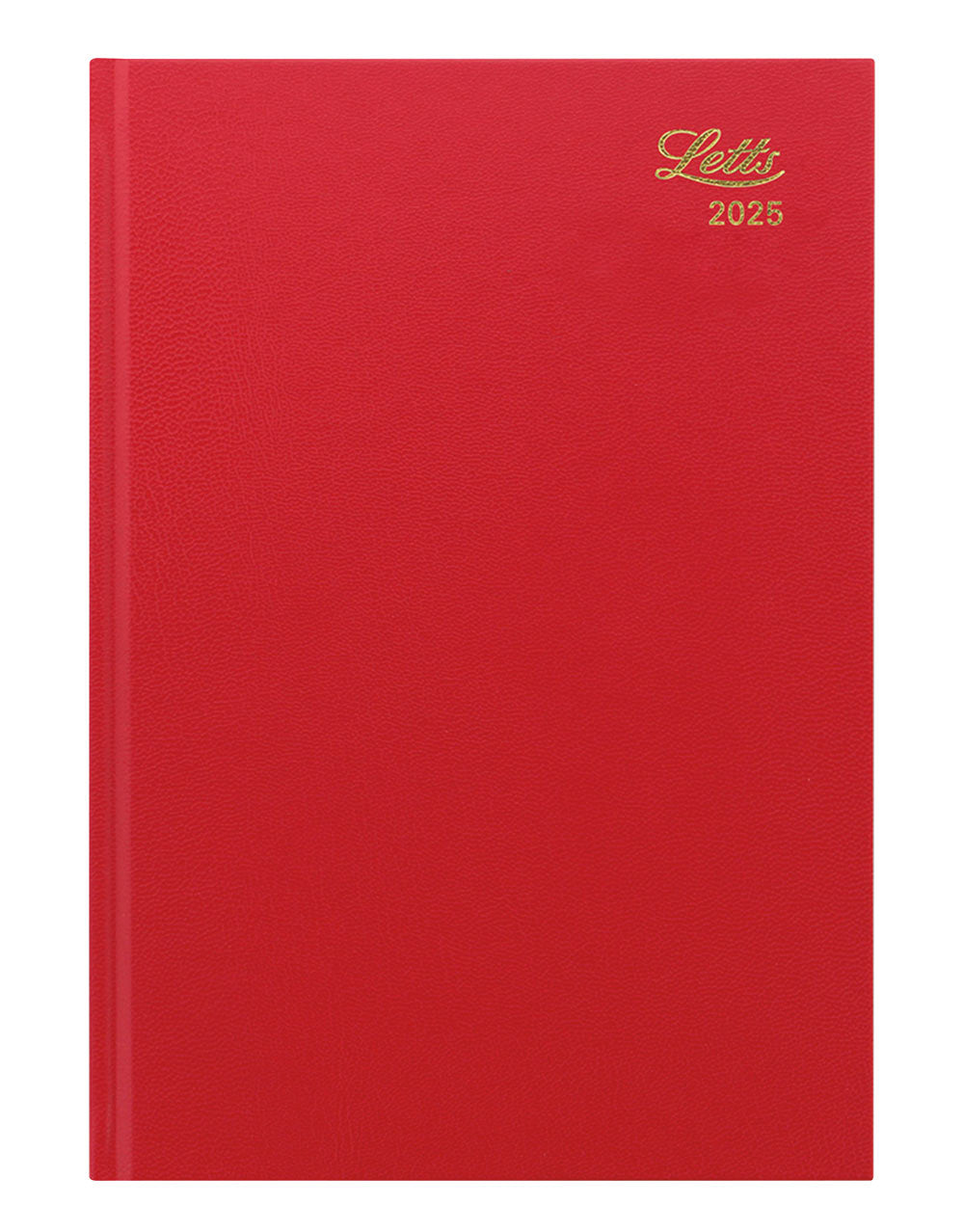 Standard A5 Day to a Page Planner 2025 - English 25-C10XBY#color_red