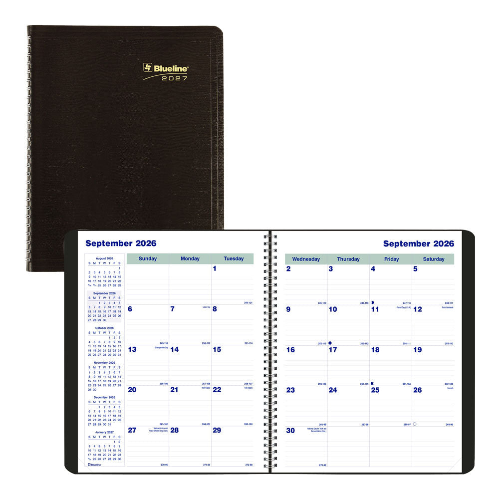 Blueline Plan & Link™ Monthly Planner, 2027, 16 Months C1200.81T-27