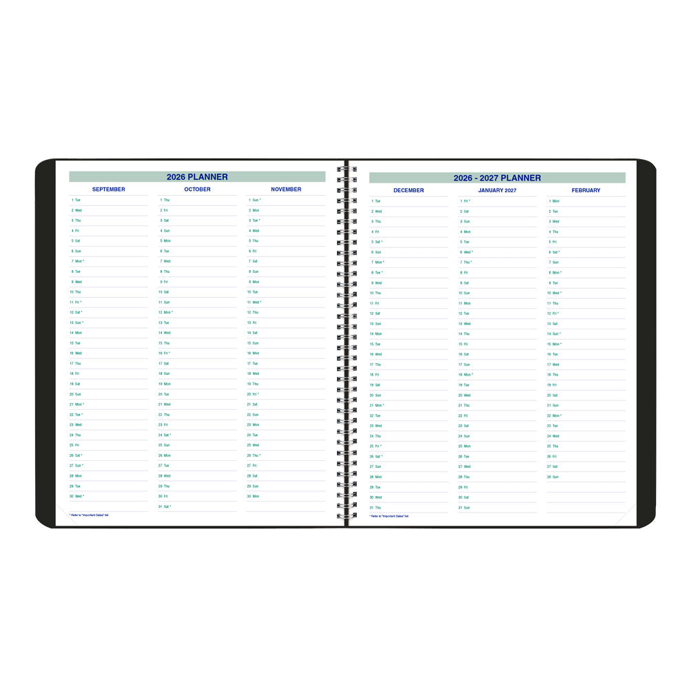 Blueline Plan & Link™ Monthly Planner, 2027, 16 Months C1200.81T-27