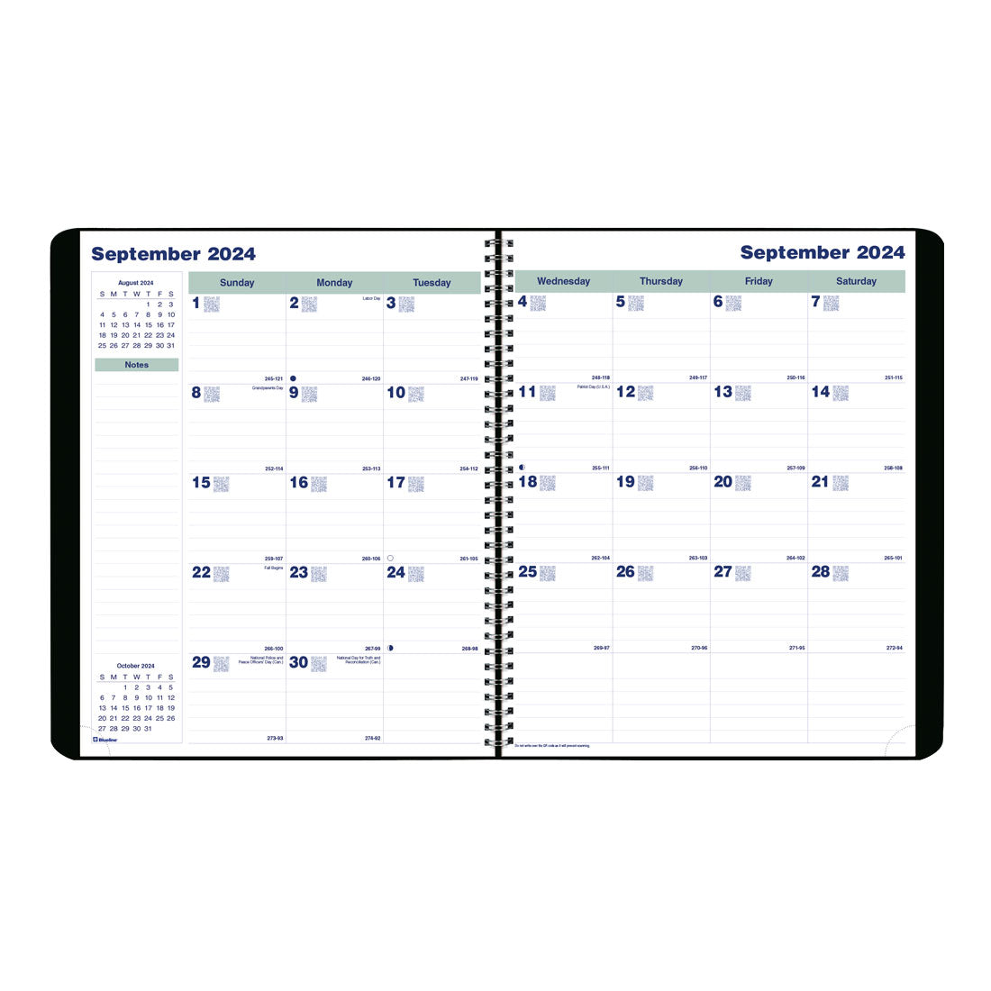 Essential Plan & Link™ Monthly Planner 2025, English, Black (C1512.81T-25)