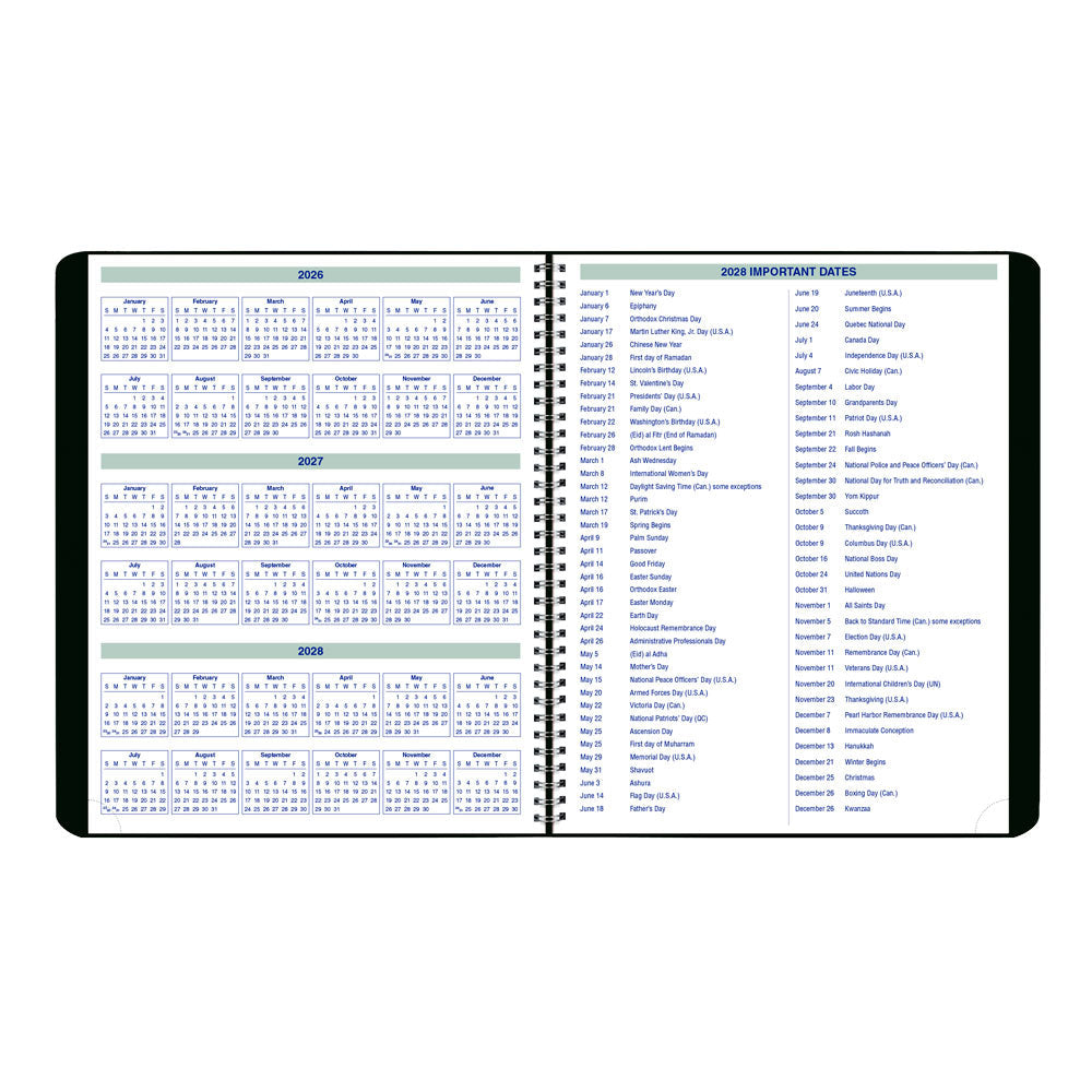 Plan & Link™ Monthly Planner, 2027, 16 Months C1512.81T-27 Blueline