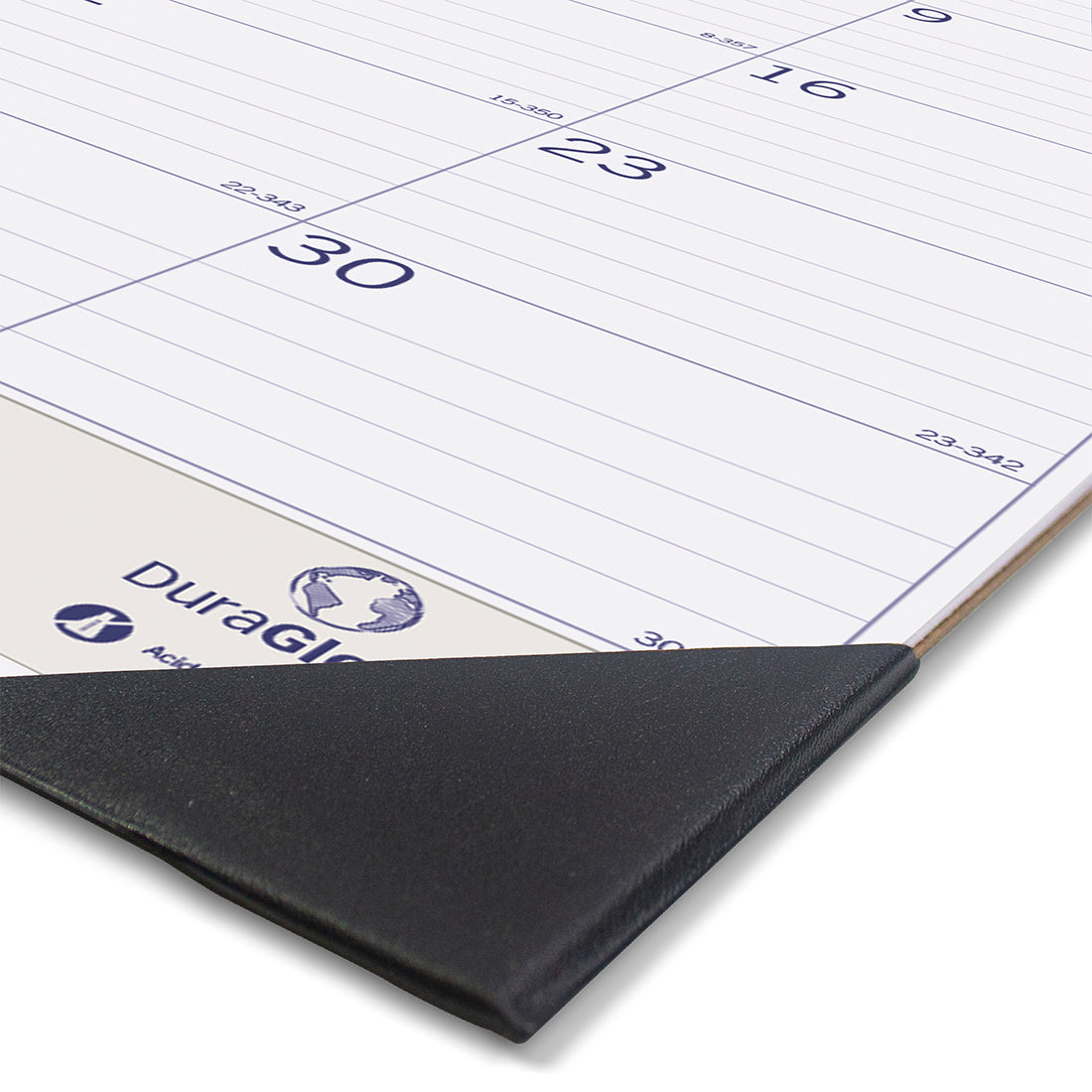 Monthly Desk Pad Calendar, DuraGlobe™, 2027 C177227-27 Blueline