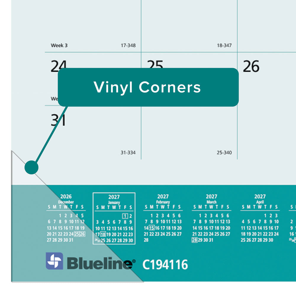 Monthly Desk Pad Calendar, Best Friend, 2027 C194116-27 Blueline