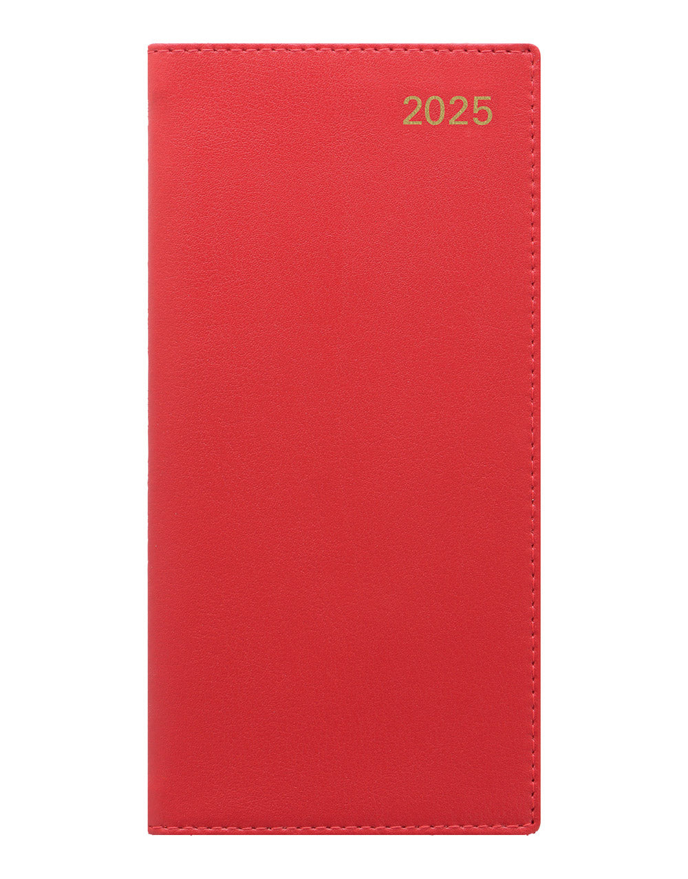 Belgravia Slim Week to View Leather Diary with Planners 2025 - English 25-C33SURD#color_red