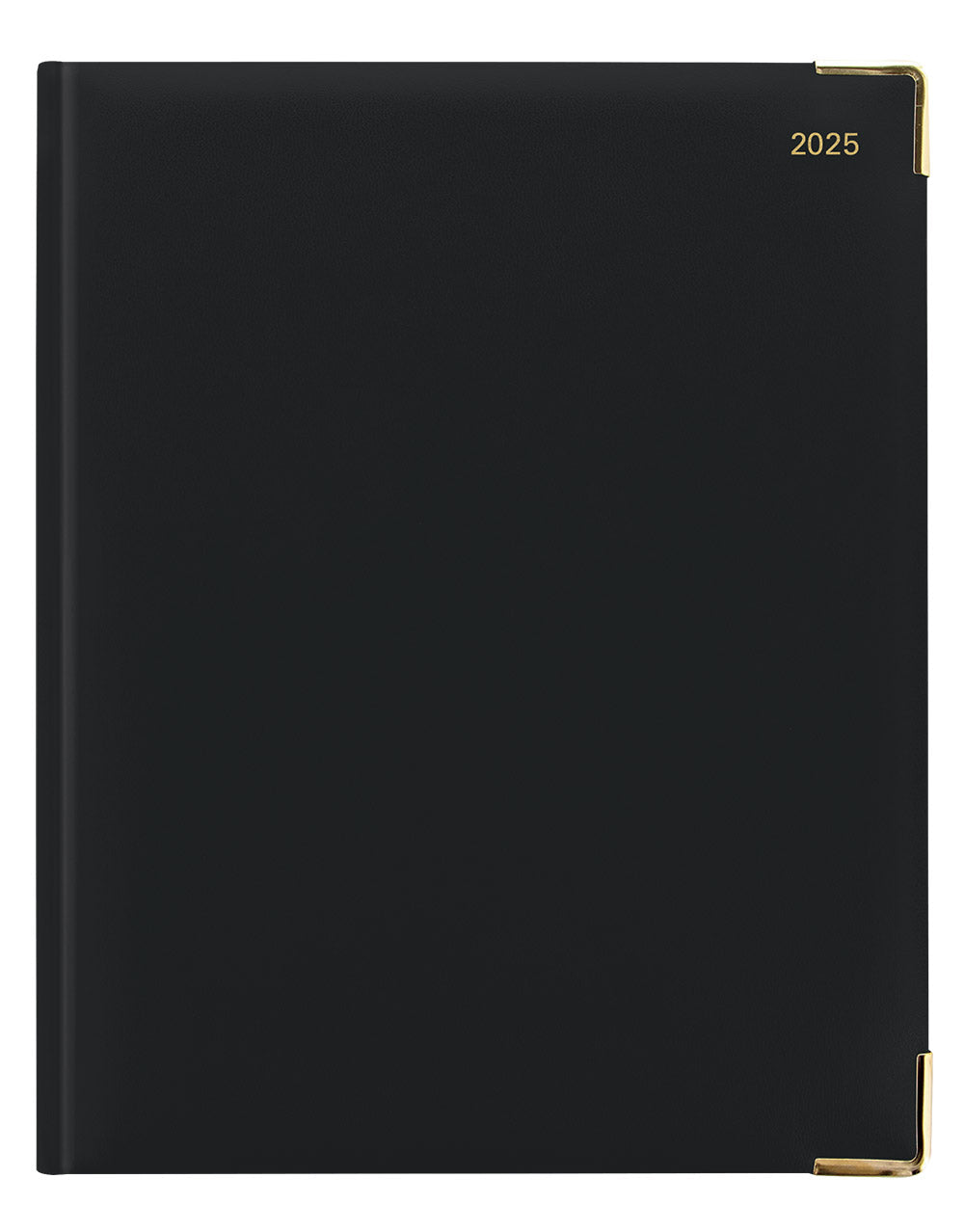 Roma Quarto Week to View Leather Planner with Appointments 2025 - English 25-C33YiBK#color_black