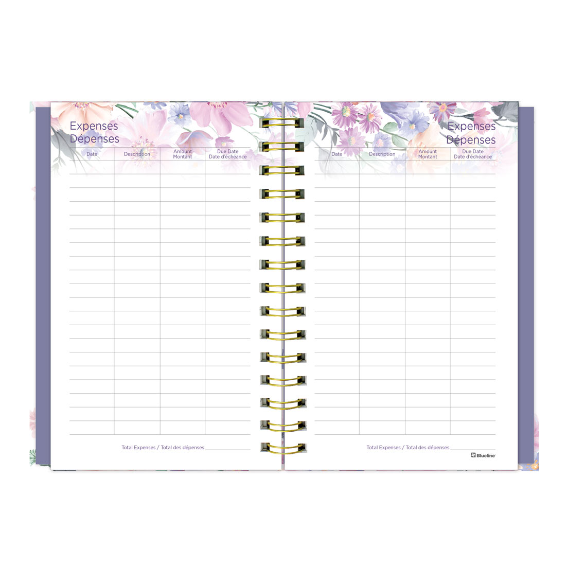 Blueline Passion Colorful Weekly/Monthly Planner 2026, Trilingual C34001C.01B-26
