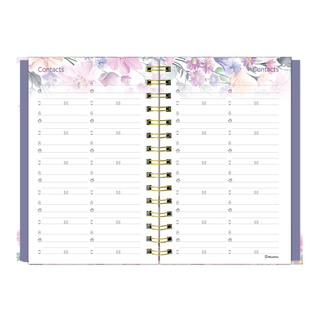Blueline Passion Colorful Weekly/Monthly Planner 2026, Trilingual C34001C.01B-26
