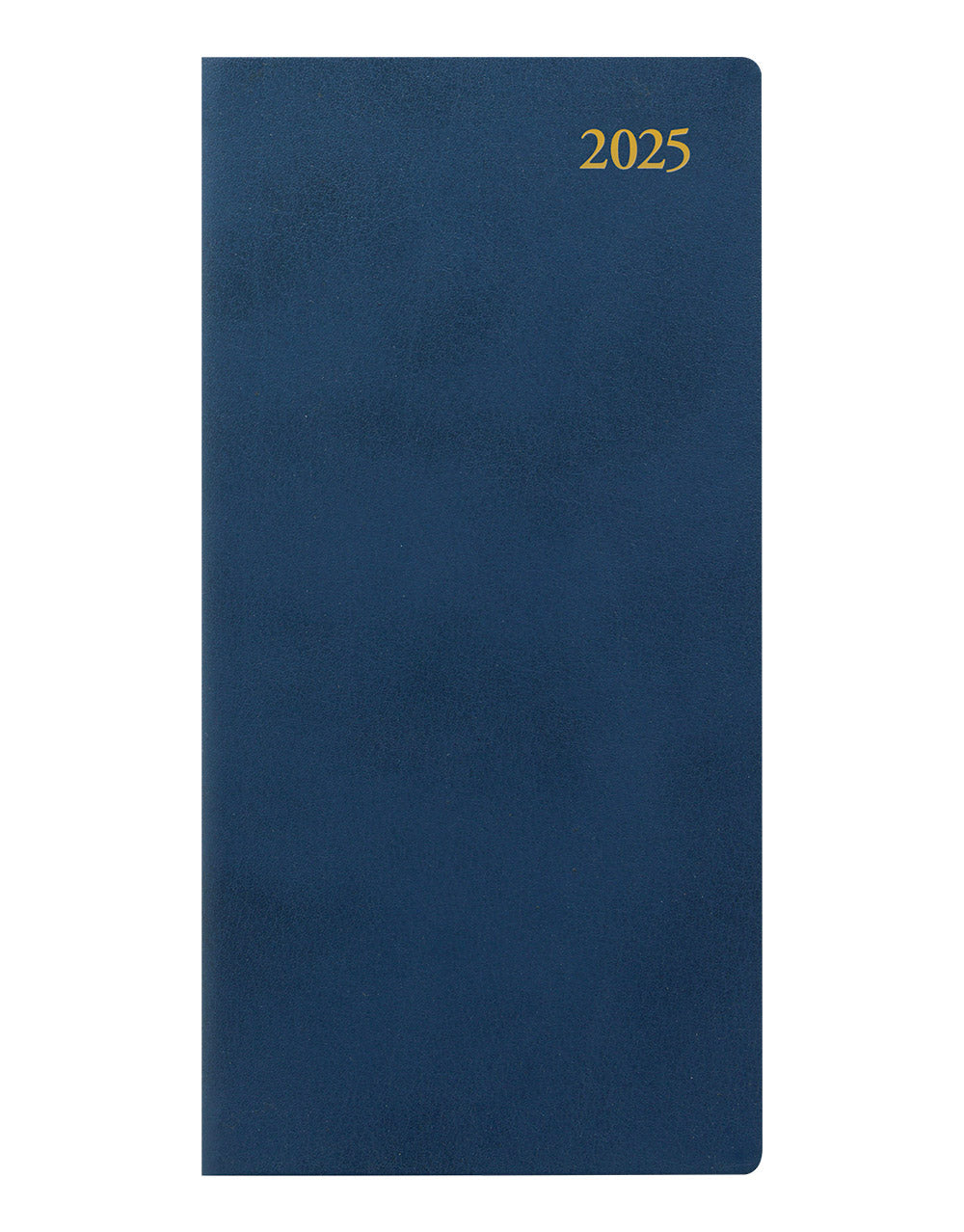 Signature Slim Week to View Leather Diary with Planners 2025 - English 25-C38SUBE#color_signature-blue