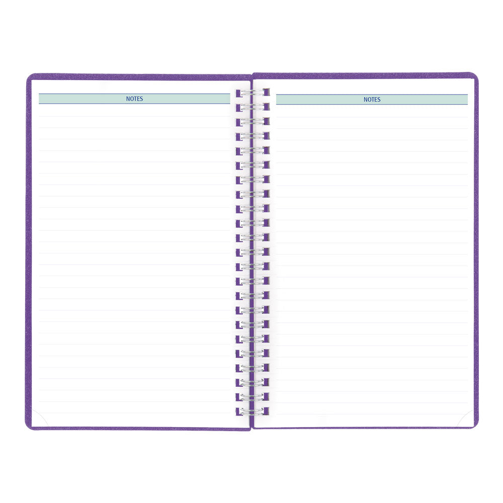 DuraFlex Weekly/Monthly Appointment Book, 2027, 13 Months Purple C5910V.86T-27 Blueline#color_purple