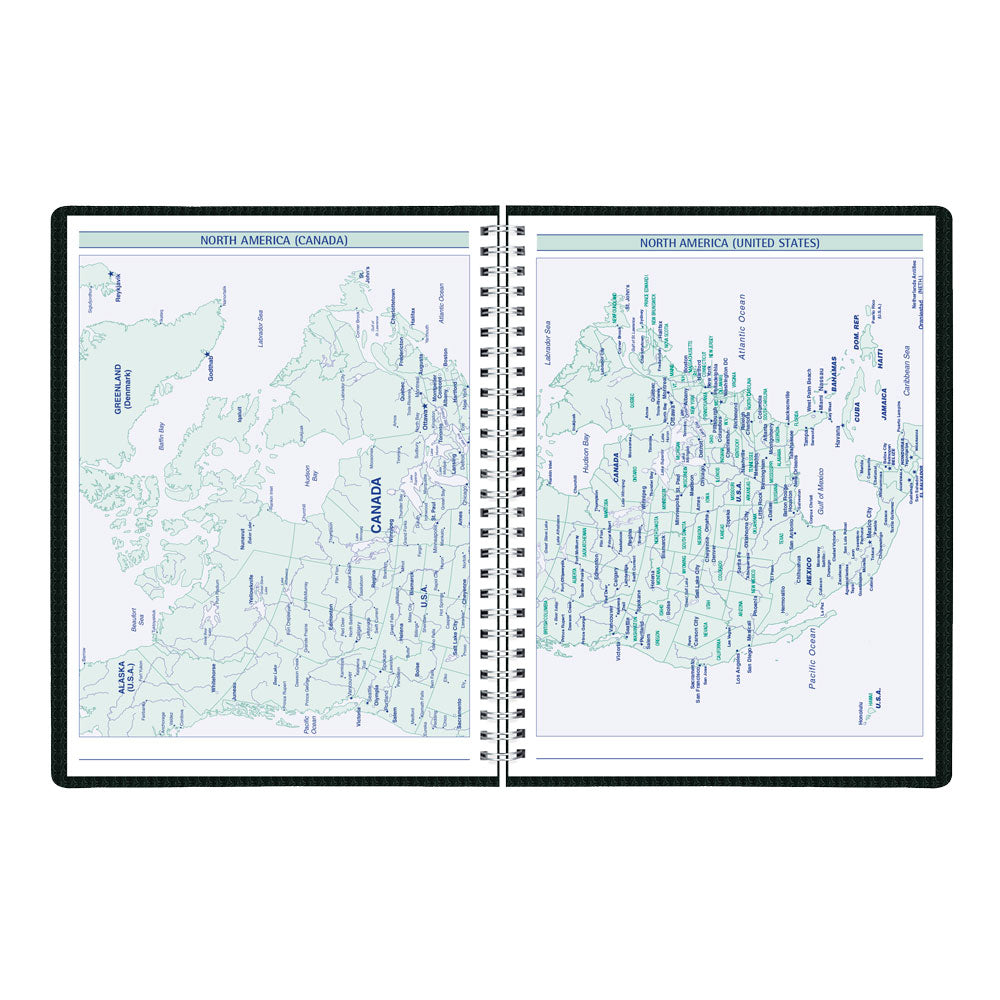 DuraFlex Weekly/Monthly Appointment Book, 2027 - 13 Months C5930V.81T-27 #color_black
