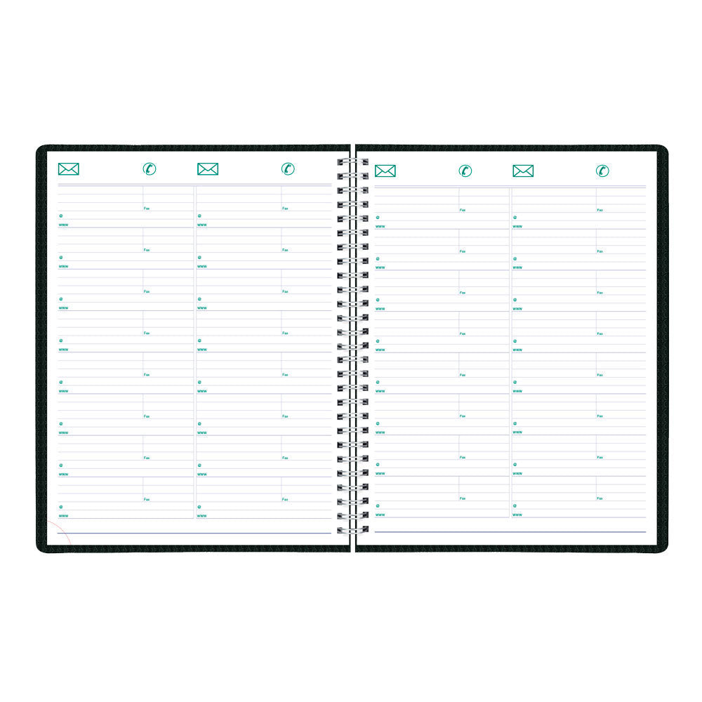 DuraFlex Weekly/Monthly Appointment Book, 2027 - 13 Months C5930V.81T-27 #color_black