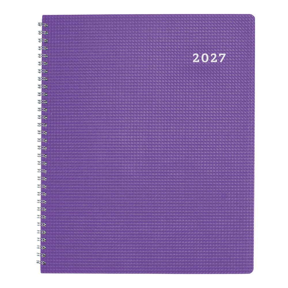 DuraFlex Weekly/Monthly Appointment Book, 2027 - 13 Months C5930V.86T-27 #color_purple