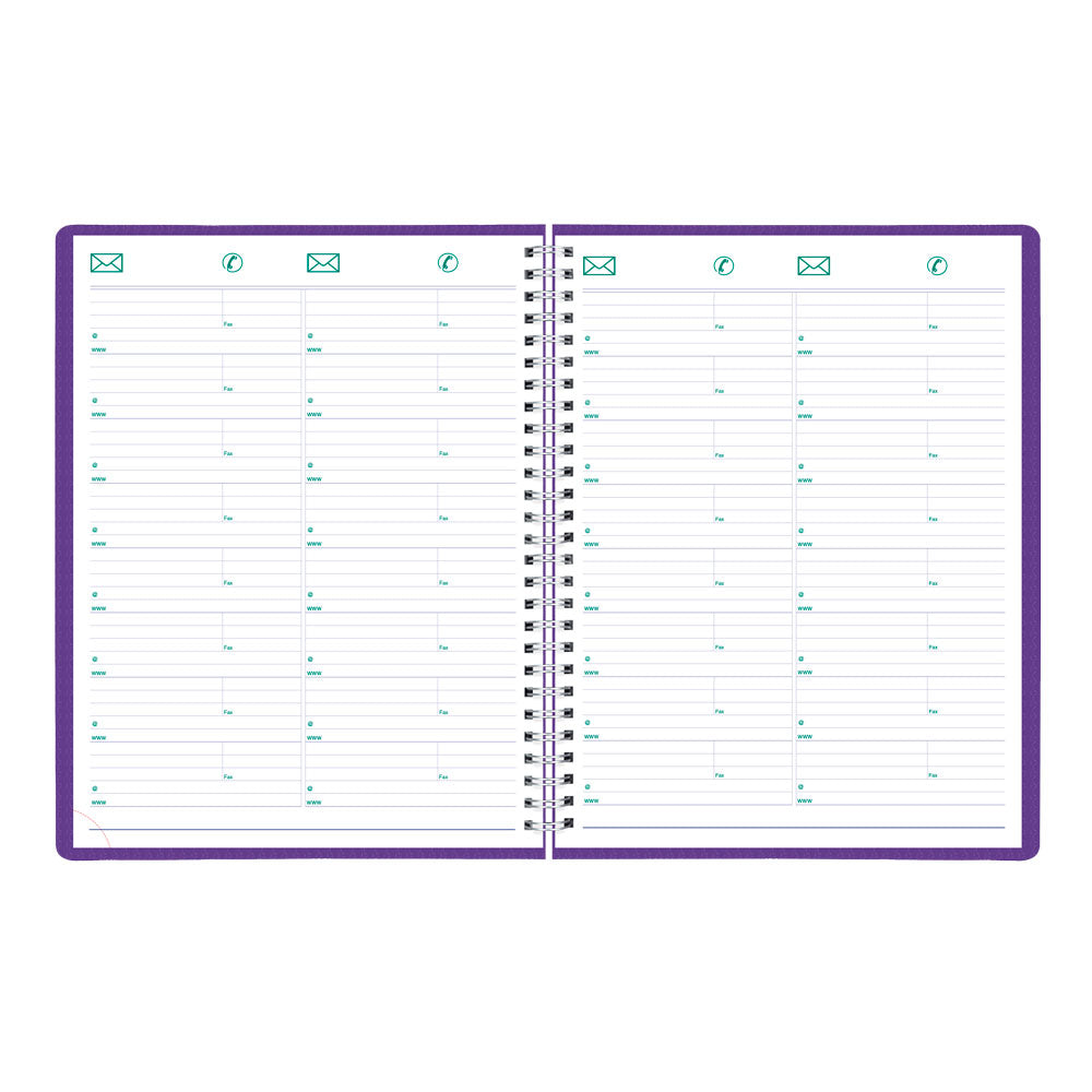 DuraFlex Weekly/Monthly Appointment Book, 2027 - 13 Months C5930V.86T-27 #color_purple