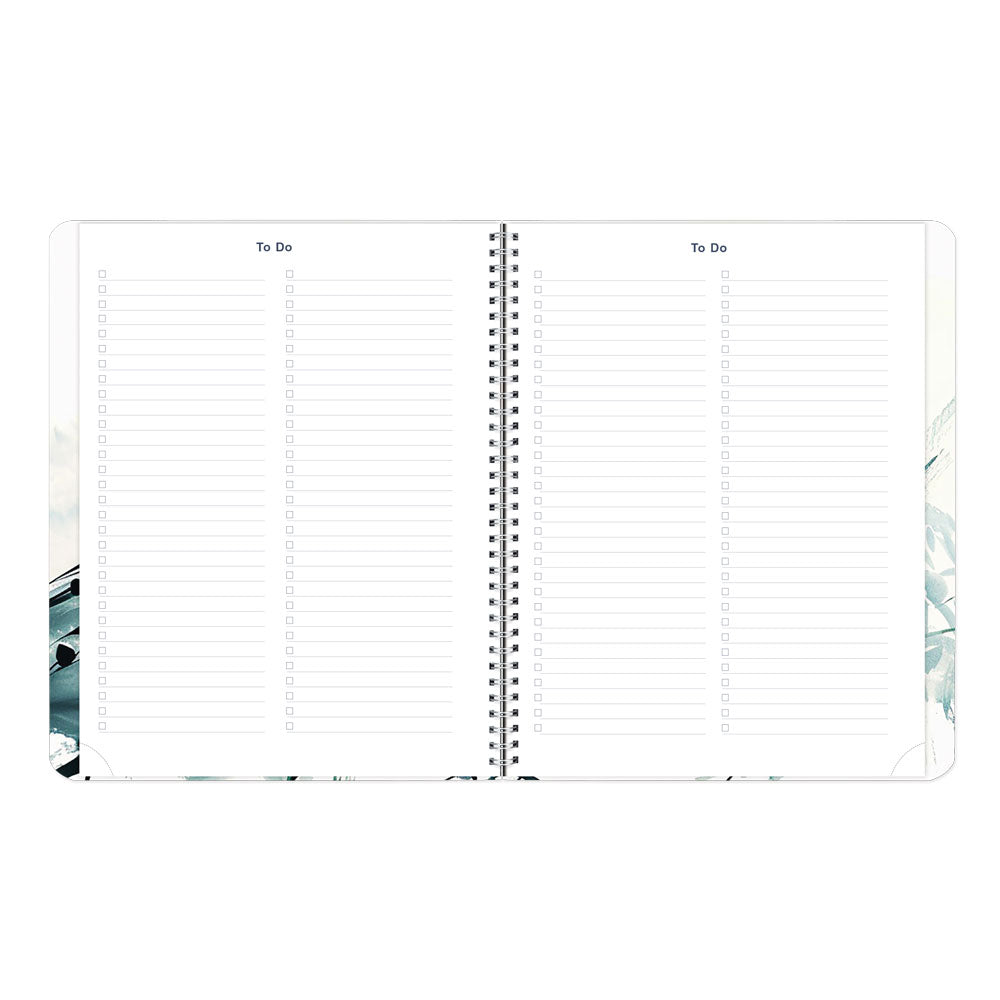 Dramatic Floral Weekly/Monthly Planner, 2027 - English C958G.01-27 Blueline