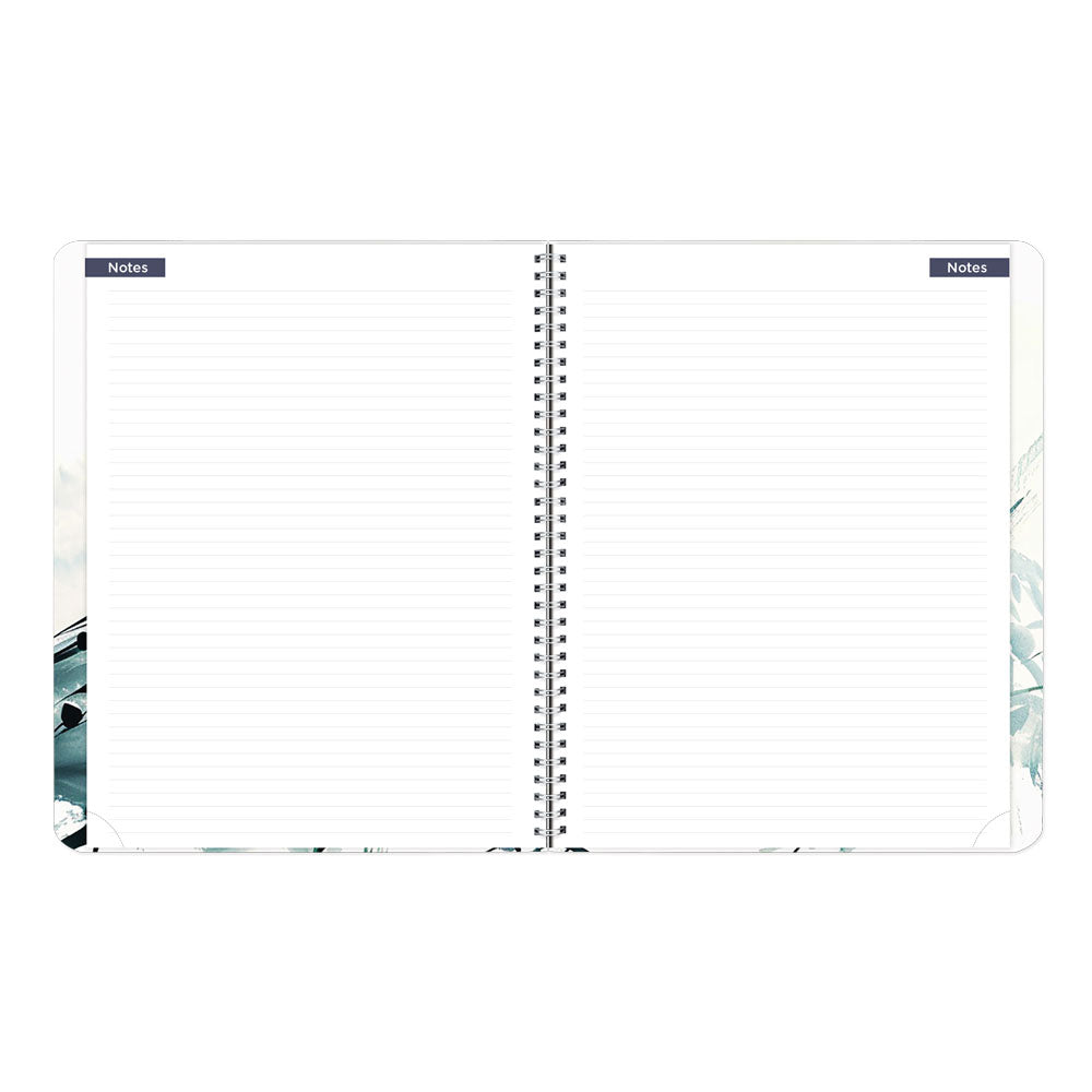 Dramatic Floral Weekly/Monthly Planner, 2027 - English C958G.01-27 Blueline
