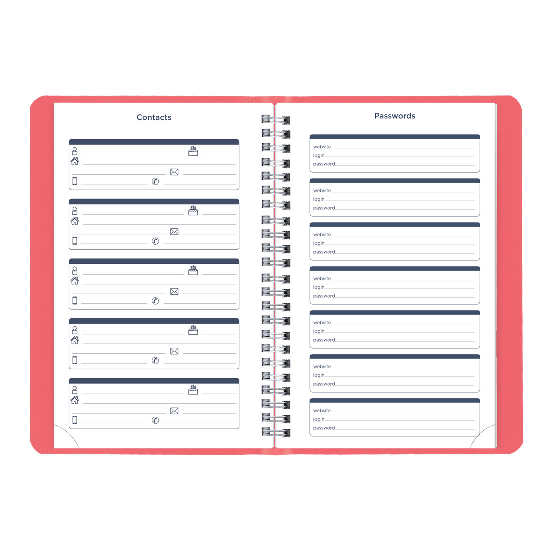 Academic Weekly Planner, Fashion, 2025-2026, Blueline CA101F-26 #color_fashion-pink
