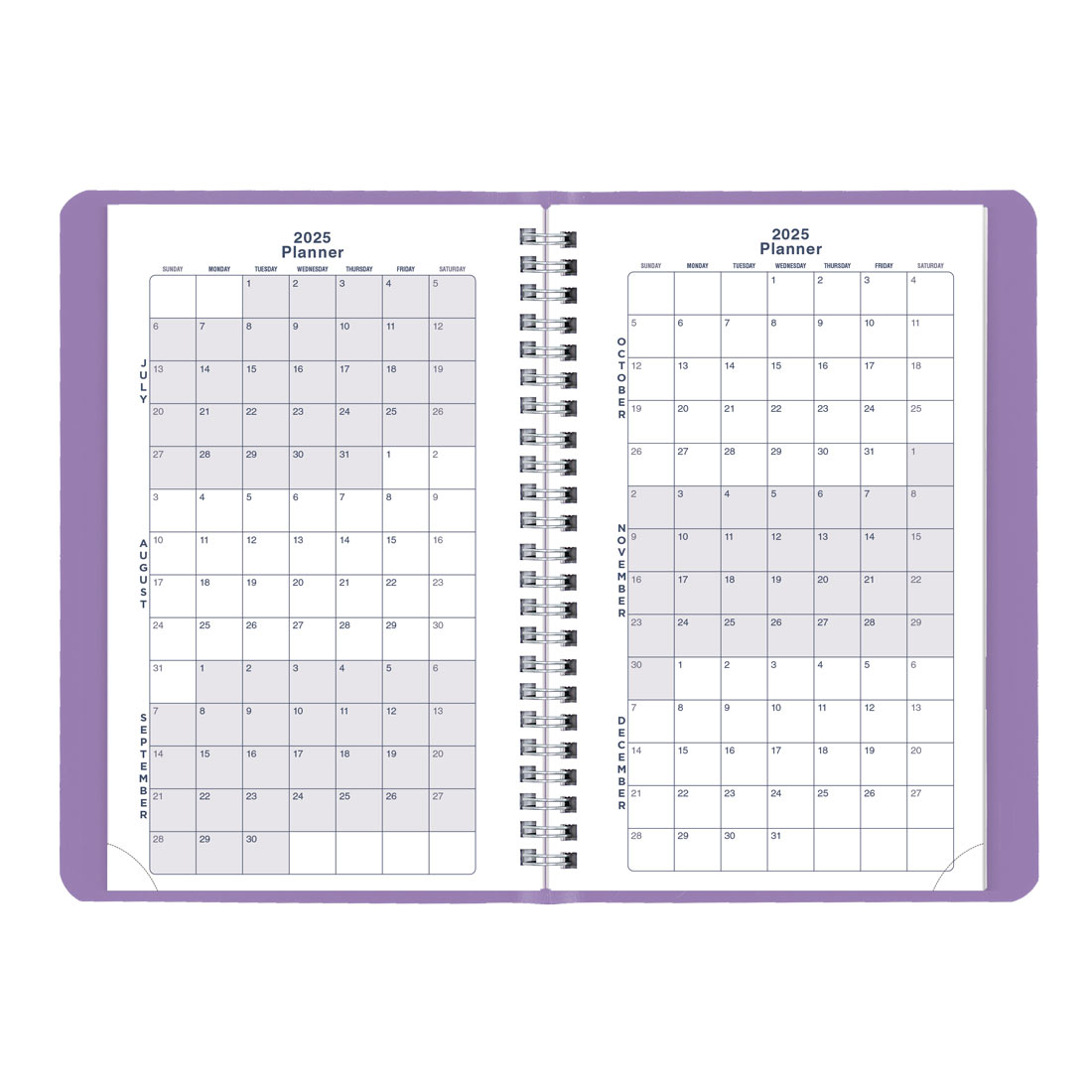 Academic Weekly Planner, Fashion, 2025-2026, Blueline CA101F-26 #color_fashion-purple