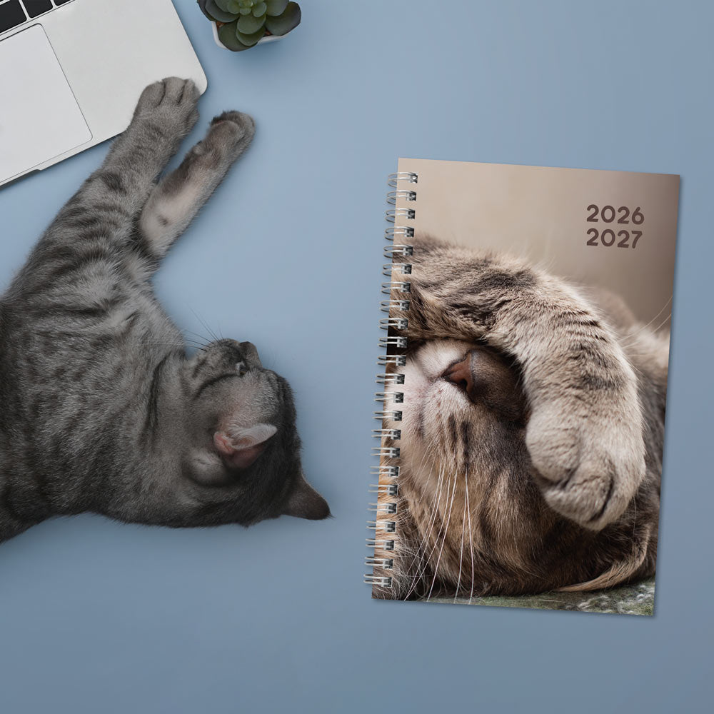 Academic Weekly Planner, Animal, 2026 - 2027 CA114PA.01-27 #color_cat