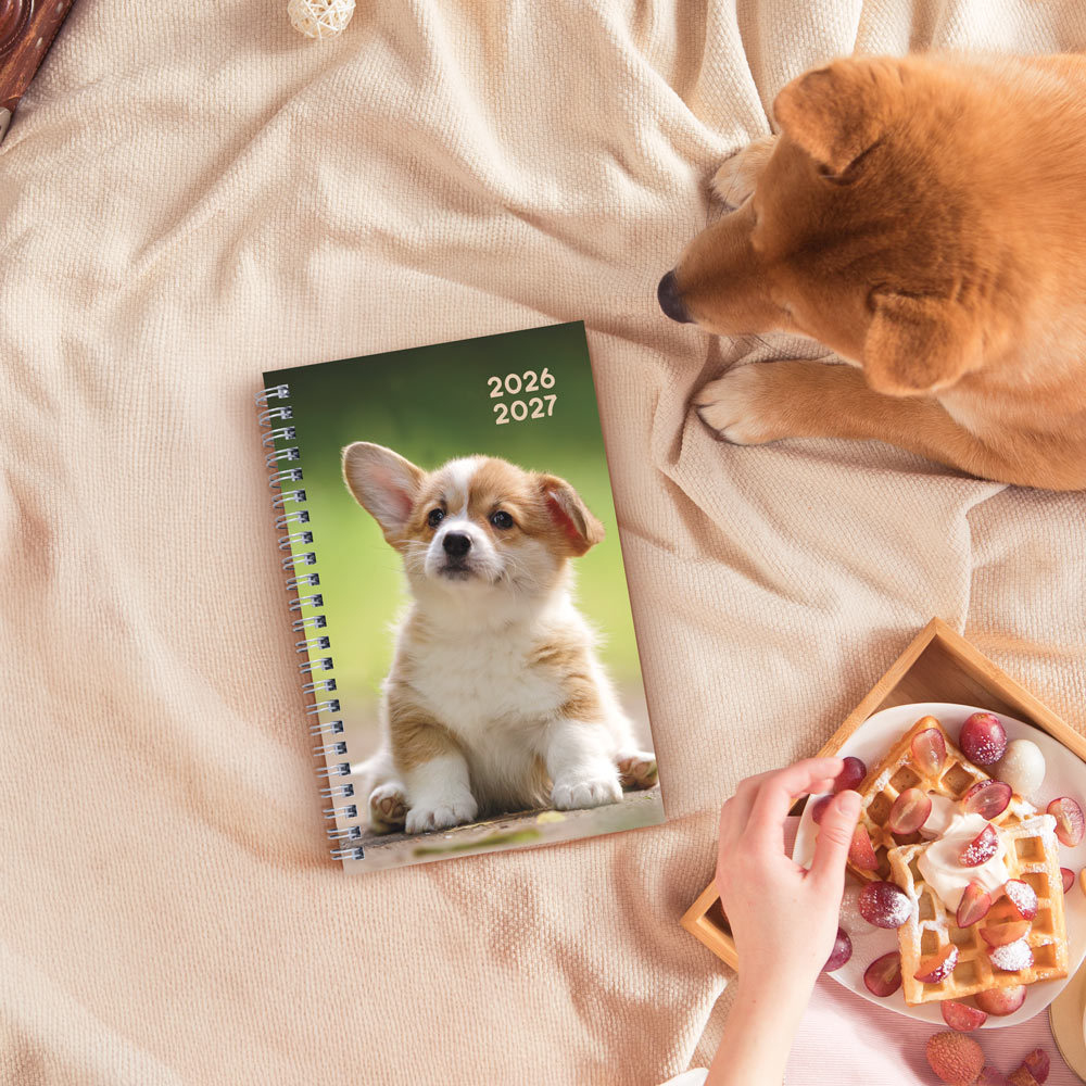 Academic Weekly Planner, Animal, 2026 - 2027 CA114PA.02-27 #color_dog