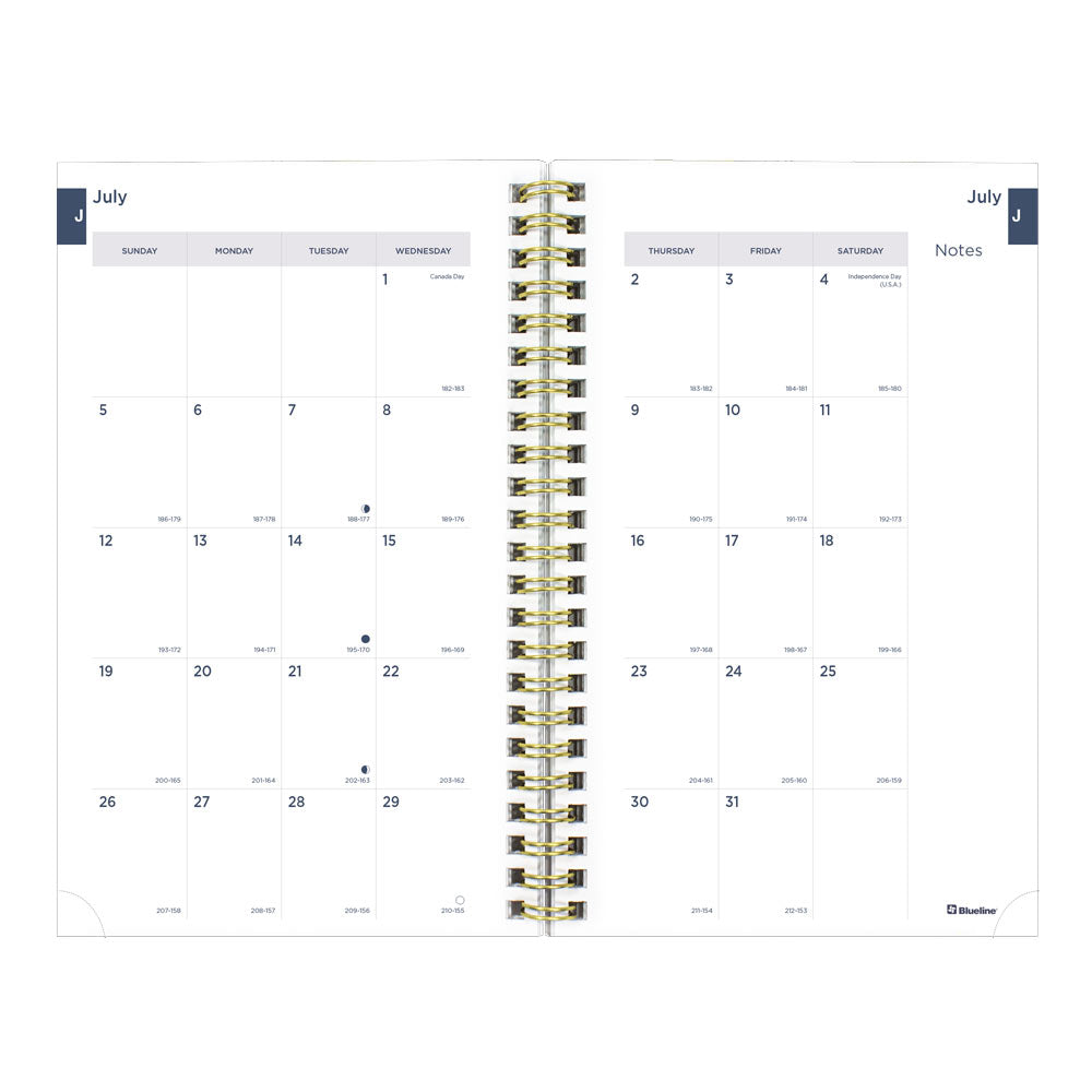 Academic Weekly Planner, Nautical, 2026 - 2027 CA114PH.02-27 #color_cabana