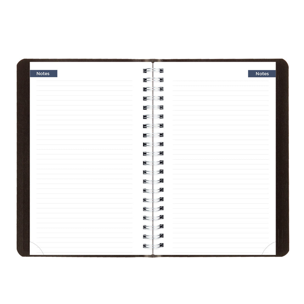 Academic Daily Planner, Classic Black, 2026-2027 - English CA201.BLK-27