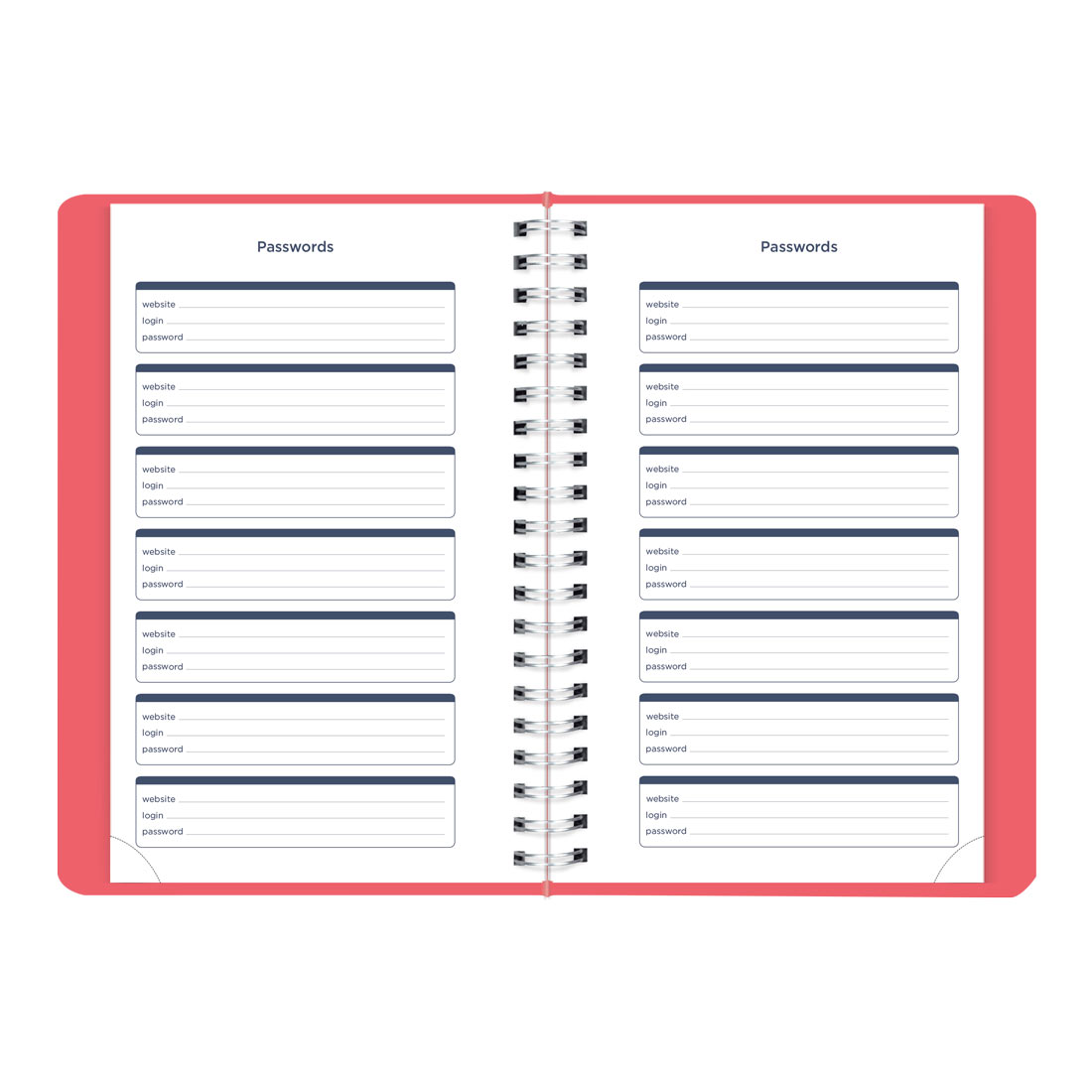 Academic Daily Planner, Fashion, 2025-2026, Blueline CA201F-26 #color_fashion-pink