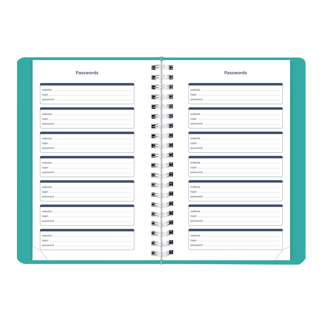 Academic Daily Planner, Fashion, 2025-2026, Blueline CA201F-26 #color_fashion-blue