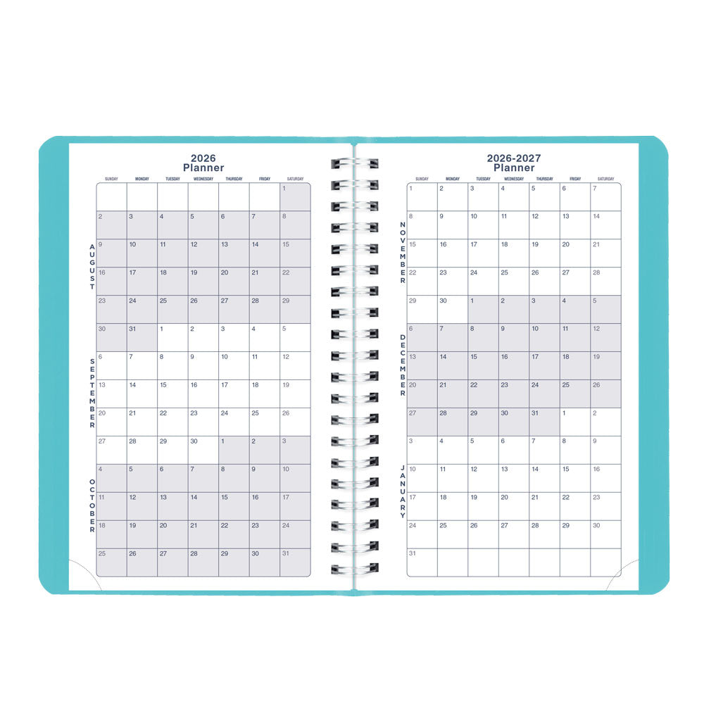 Academic Daily Planner, Fashion, 2026 - 2027 - English CA201F.02-27 #color_fashion-blue