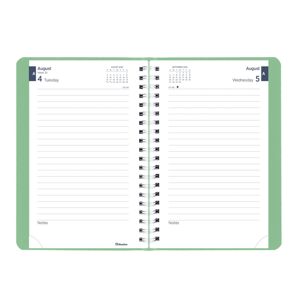 Academic Daily Planner, Fashion, 2026 - 2027 - English CA201F.03-27 #color_fashion-green