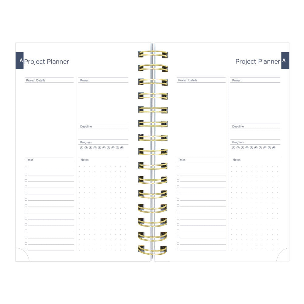 Academic Daily Planner, Blossom, 2026 - 2027 - English CA214PG.01-27 #color_blossom-yellow