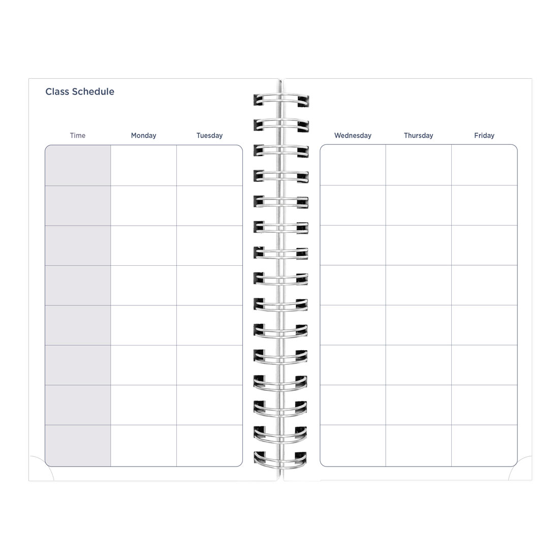 Academic Daily Planner, Blossom, 2025-2026, Blueline CA214PG-26 #color_blossom-navy