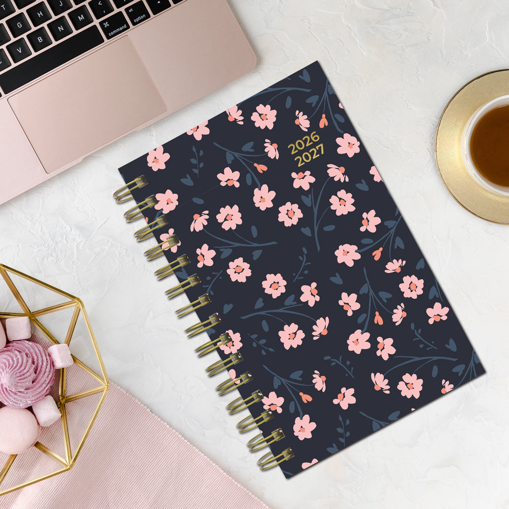 Academic Daily Planner, Blossom, 2026 - 2027 - English CA214PG.02-27 #color_blossom-pink