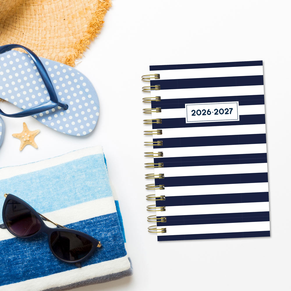 Academic Daily Planner, Nautical, 2026 - 2027 - English CA214PH.02-27 #color_cabana