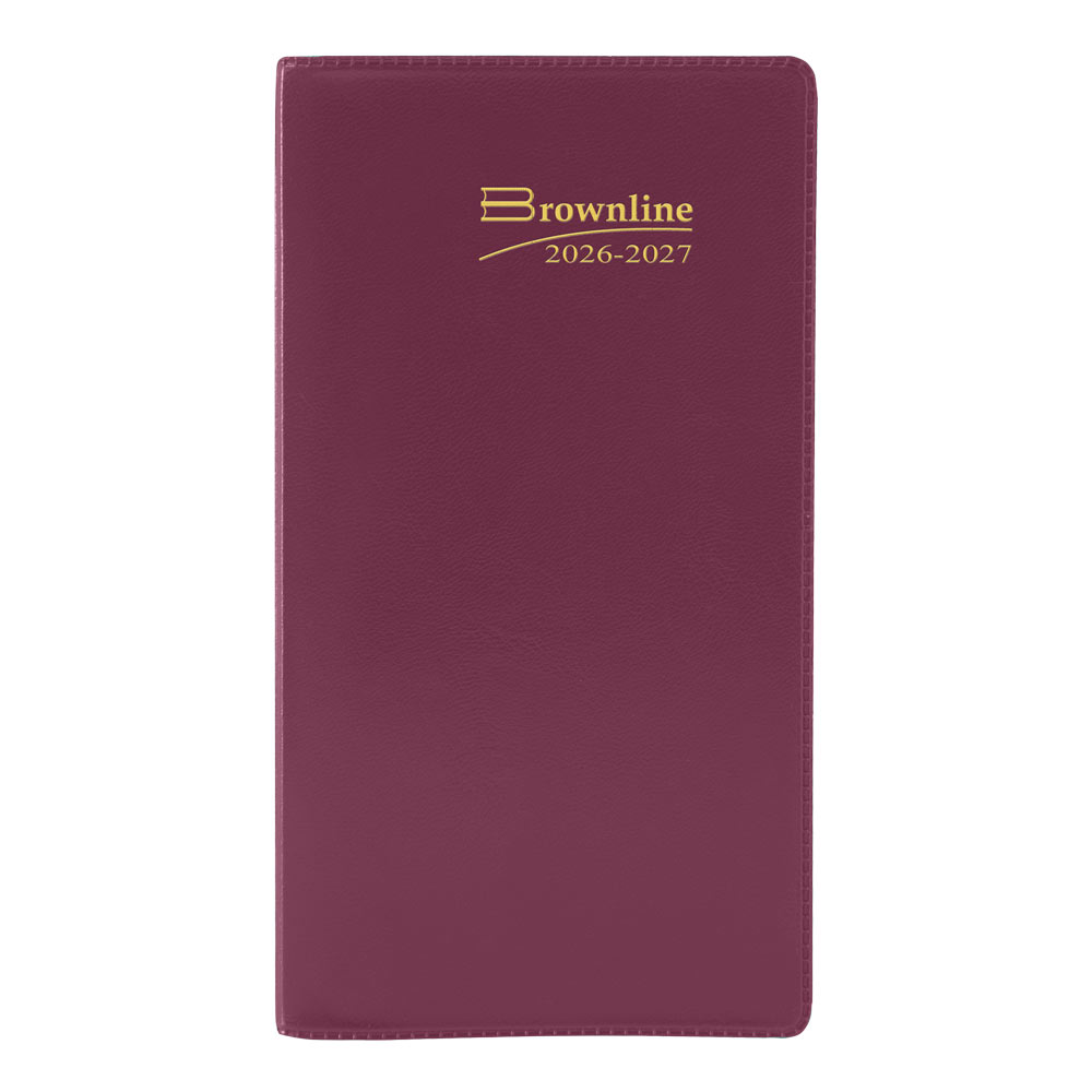 Monthly Two-Year Pocket Planner, Assorted Colours, 2027-2028 - English (CA24.AST-27)