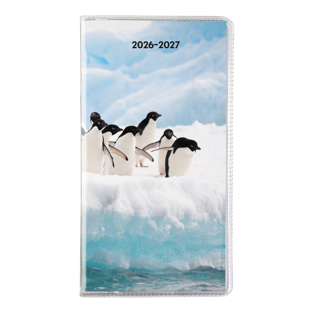 18-Month Pocket Planner, Assorted Animal Designs, 2026-2027 - English CA412.ASX-27