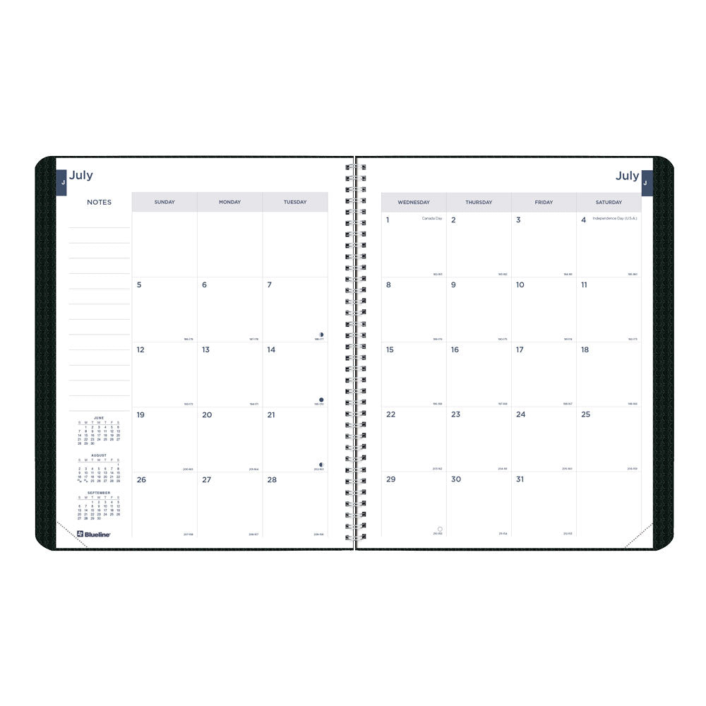 Academic Monthly Planner, DuraFlex, 2026 - 2027, English CA701V.PUR-27 #color_black